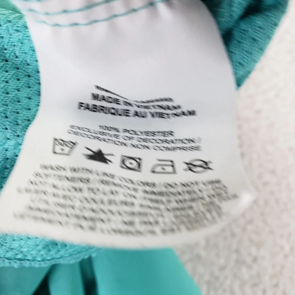 Nike Dri-FIT Athletic Shorts Mens M Teal Green Running Gym Sporty